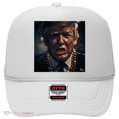 Donald Trump Gold Grillz Hat