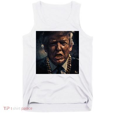 Donald Trump Gold Grillz Tank Top