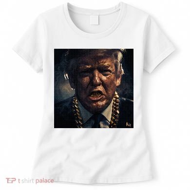 Donald Trump Gold Grillz Women's T-Shirt