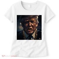Donald Trump Gold Grillz Women's T-Shirt thumb 0