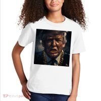 Donald Trump Gold Grillz Kids T-Shirt thumb 2