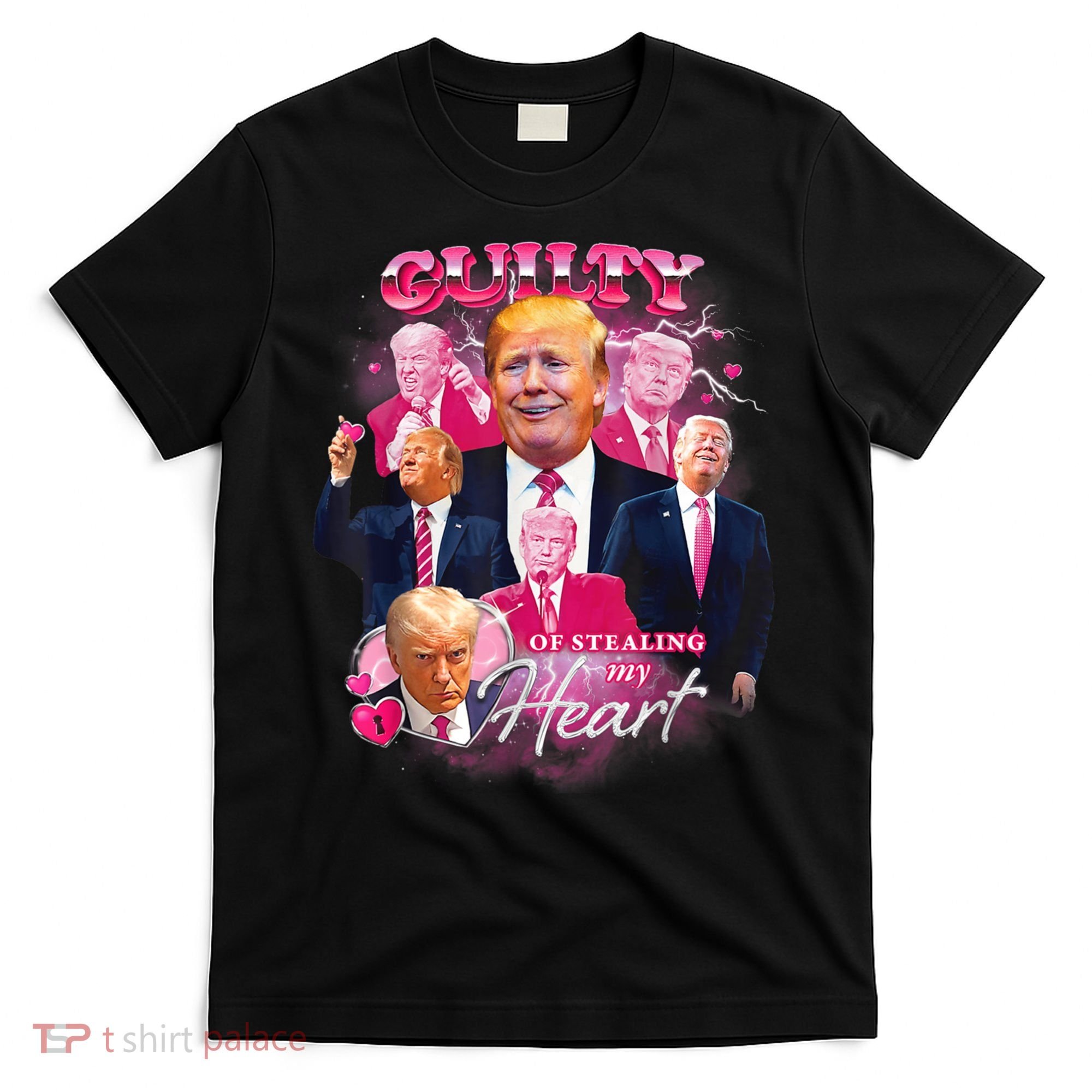 Donald Trump: Guilty Of Stealing My Heart | Vintage Bootleg Mugshot Retro T-Shirt