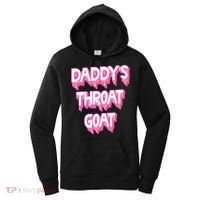 Daddys Throat Goat Adult Humor Sarcastic Outfit Women's Hoodie thumb 0