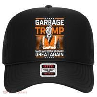 Donald Trump Garbage Orange Reflective Safety Vest Hat thumb 0