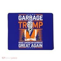 Donald Trump Garbage Orange Reflective Safety Vest Mousepad thumb 0