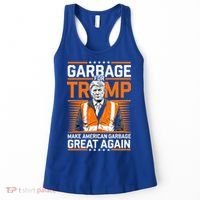 Donald Trump Garbage Orange Reflective Safety Vest Women's Tank Top thumb 0