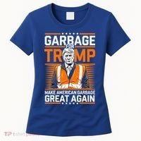 Donald Trump Garbage Orange Reflective Safety Vest Women's T-Shirt thumb 0