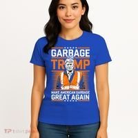 Donald Trump Garbage Orange Reflective Safety Vest Women's T-Shirt thumb 4