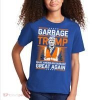 Donald Trump Garbage Orange Reflective Safety Vest Kids T-Shirt thumb 2