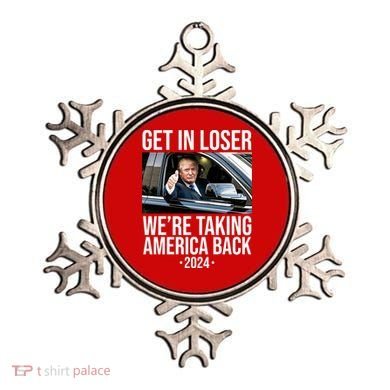 Donald Trump Get In Loser Were Taking America Back 2024 Ornament