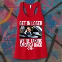 Donald Trump Get In Loser Were Taking America Back 2024 Women's Tank Top thumb 3