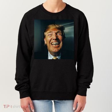 Donald Trump Grillz Teeth Women's Sweatshirt