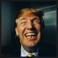 Donald Trump Grillz Teeth Coaster thumb 2