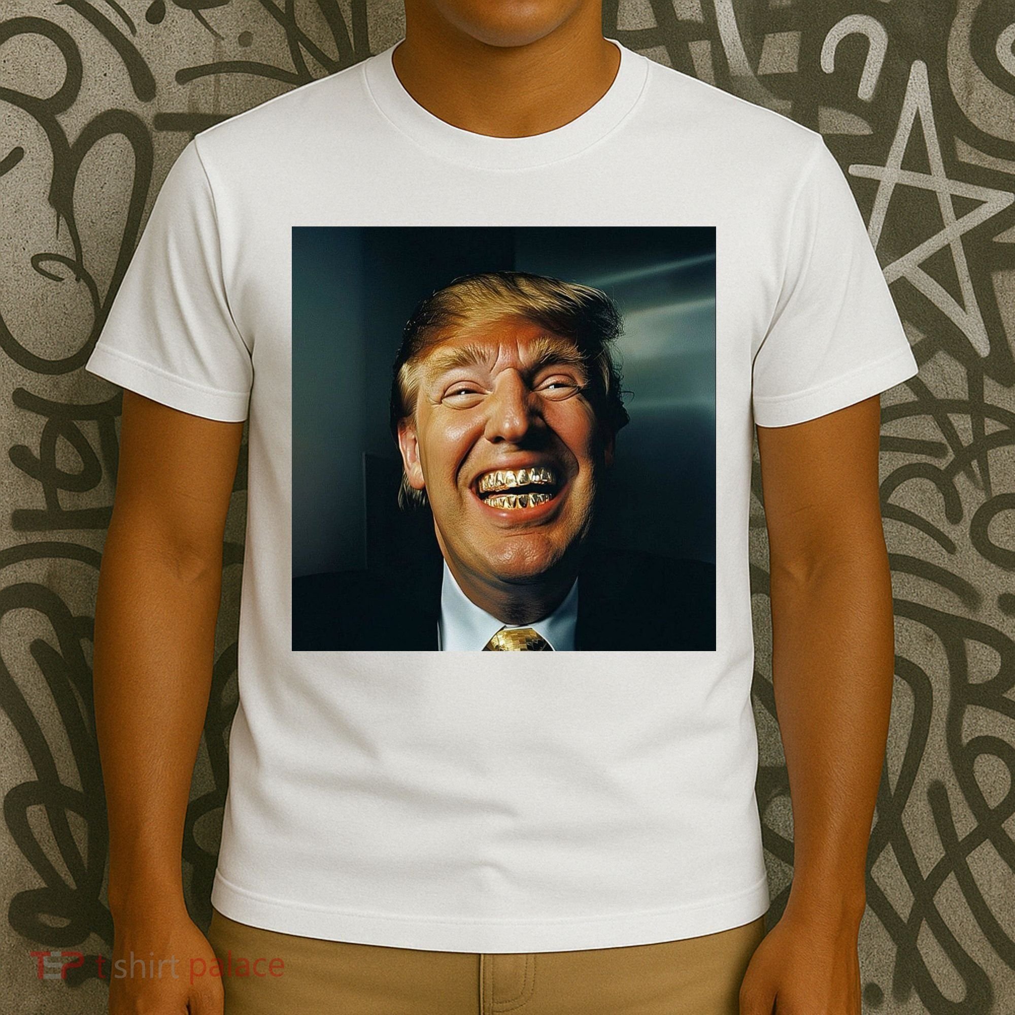 Donald Trump Grillz Teeth T-Shirt