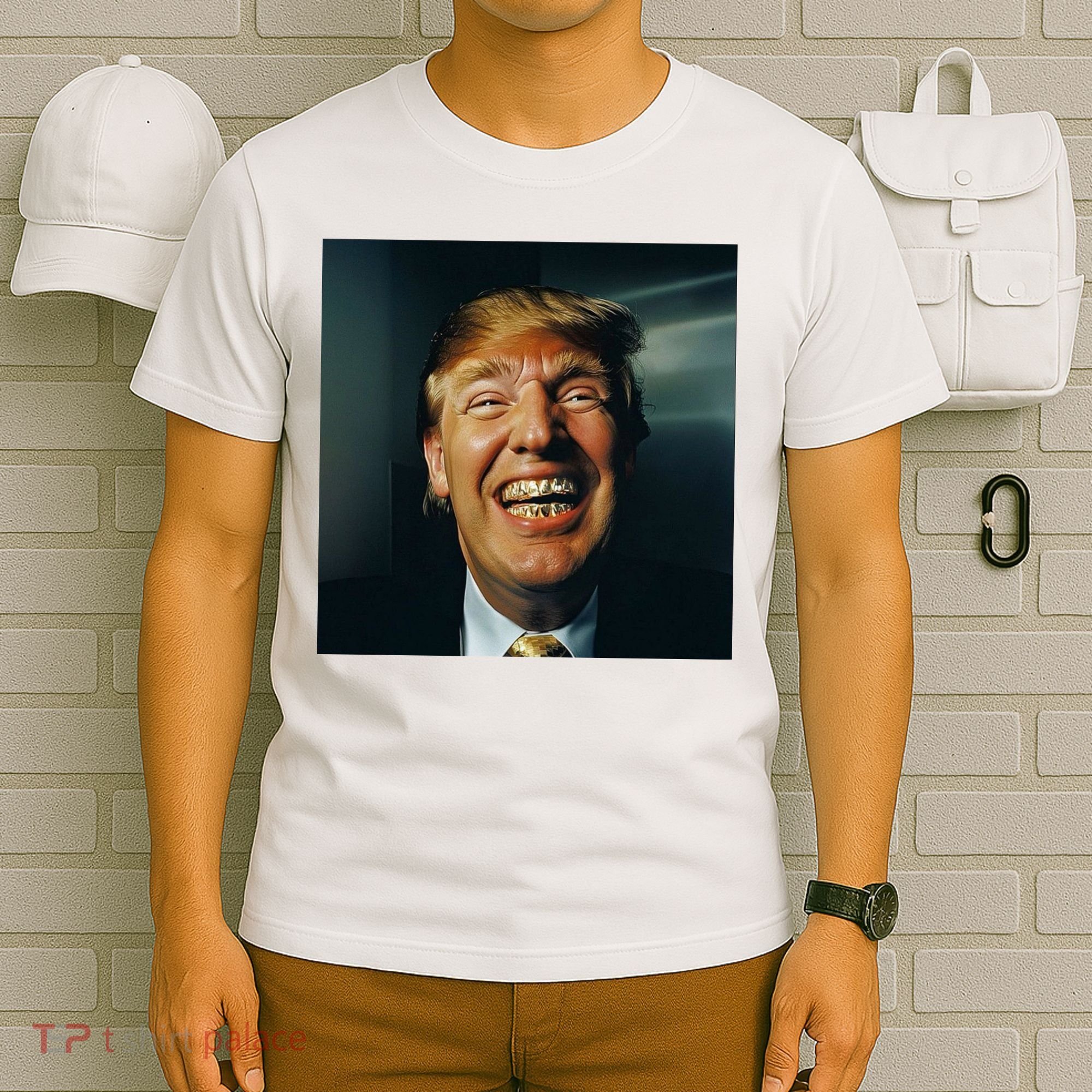 Donald Trump Grillz Teeth T-Shirt