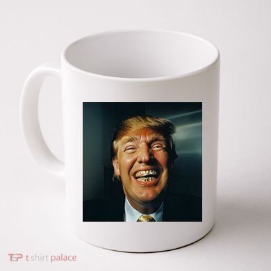 Donald Trump Grillz Teeth Coffee Mug