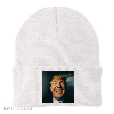 Donald Trump Grillz Teeth Beanie
