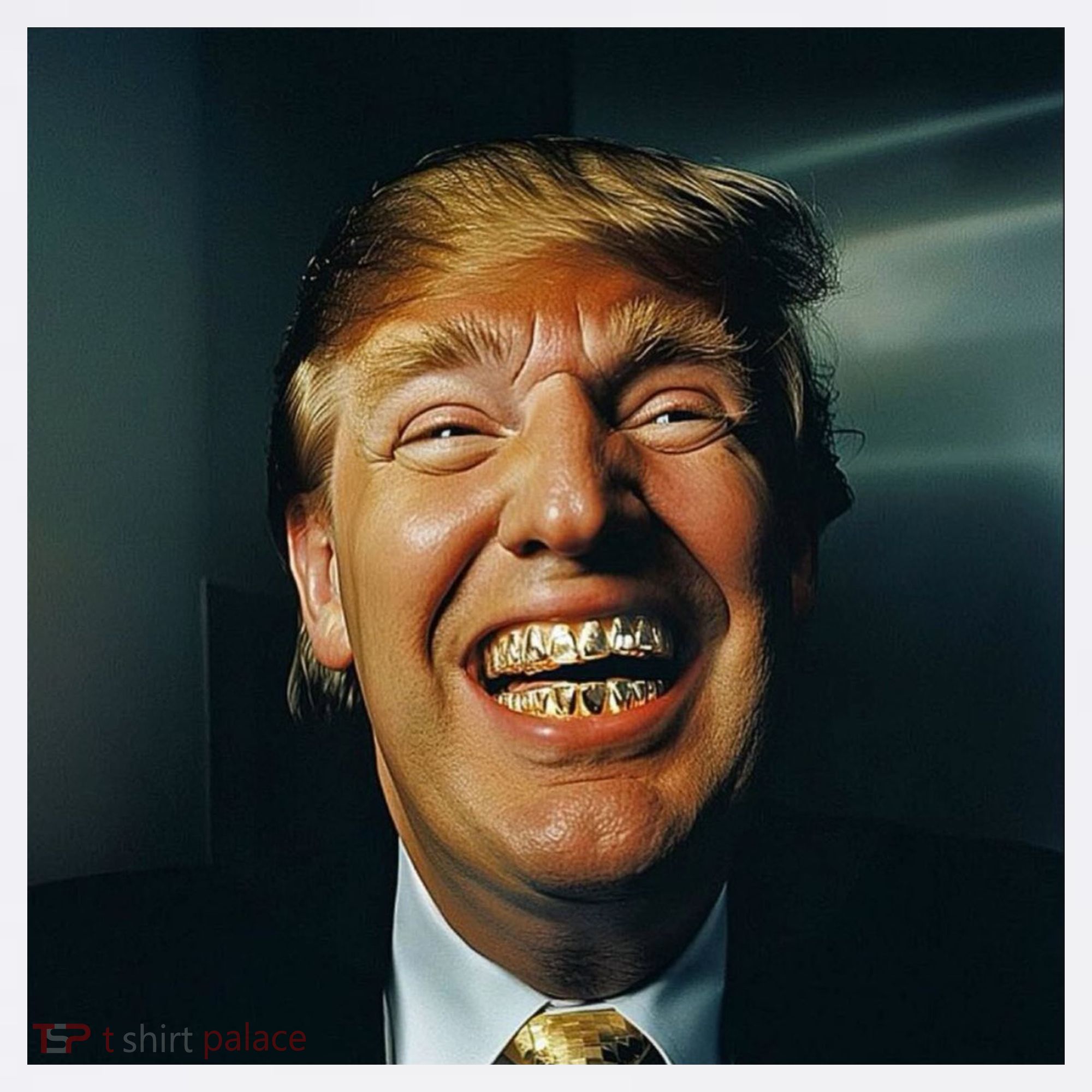 Donald Trump Grillz Teeth Women's Hoodie