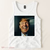 Donald Trump Grillz Teeth Tank Top thumb 2