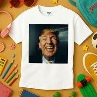 Donald Trump Grillz Teeth Kids T-Shirt thumb 3