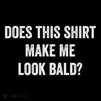 Does This Gift Make Me Look Bald? Gift Bald Is Beautiful Gift Ornament thumb 1