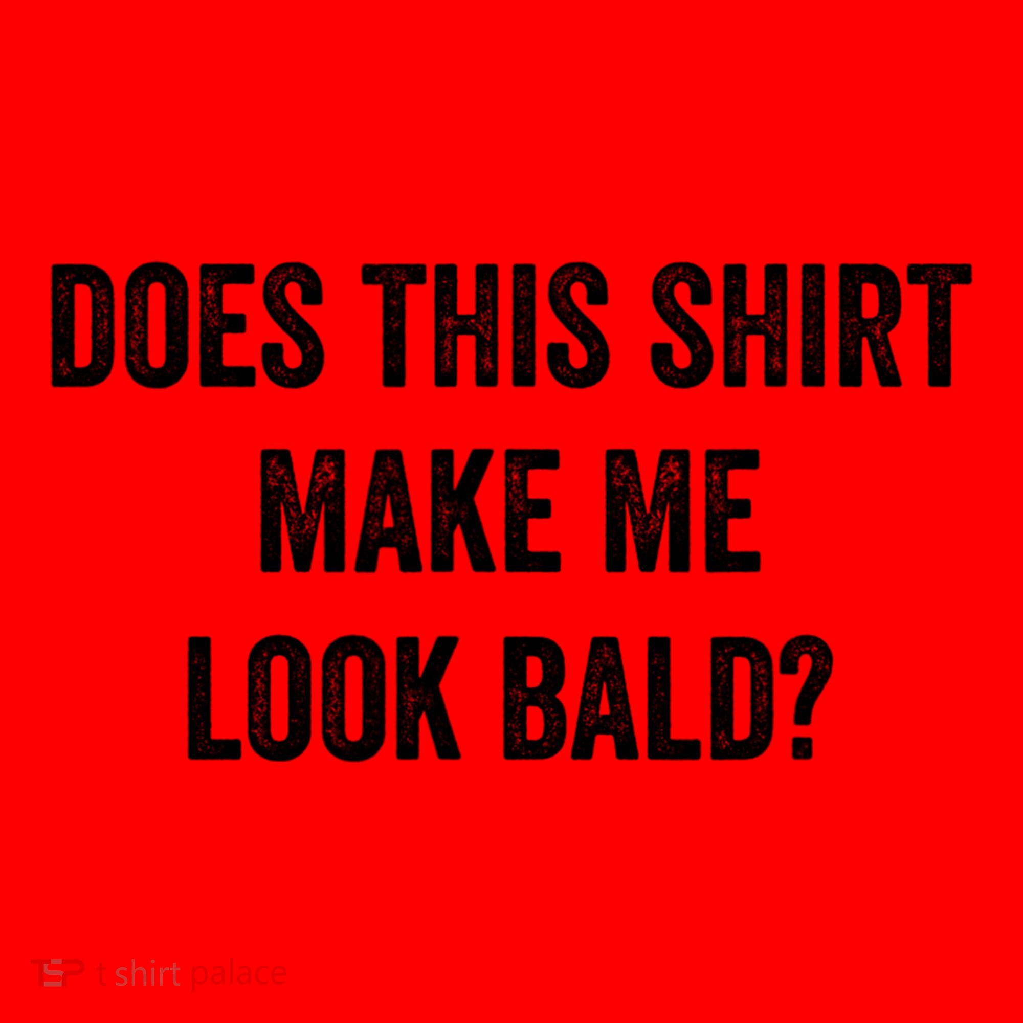 Does This Gift Make Me Look Bald? Gift Bald Is Beautiful Gift Santa Hat