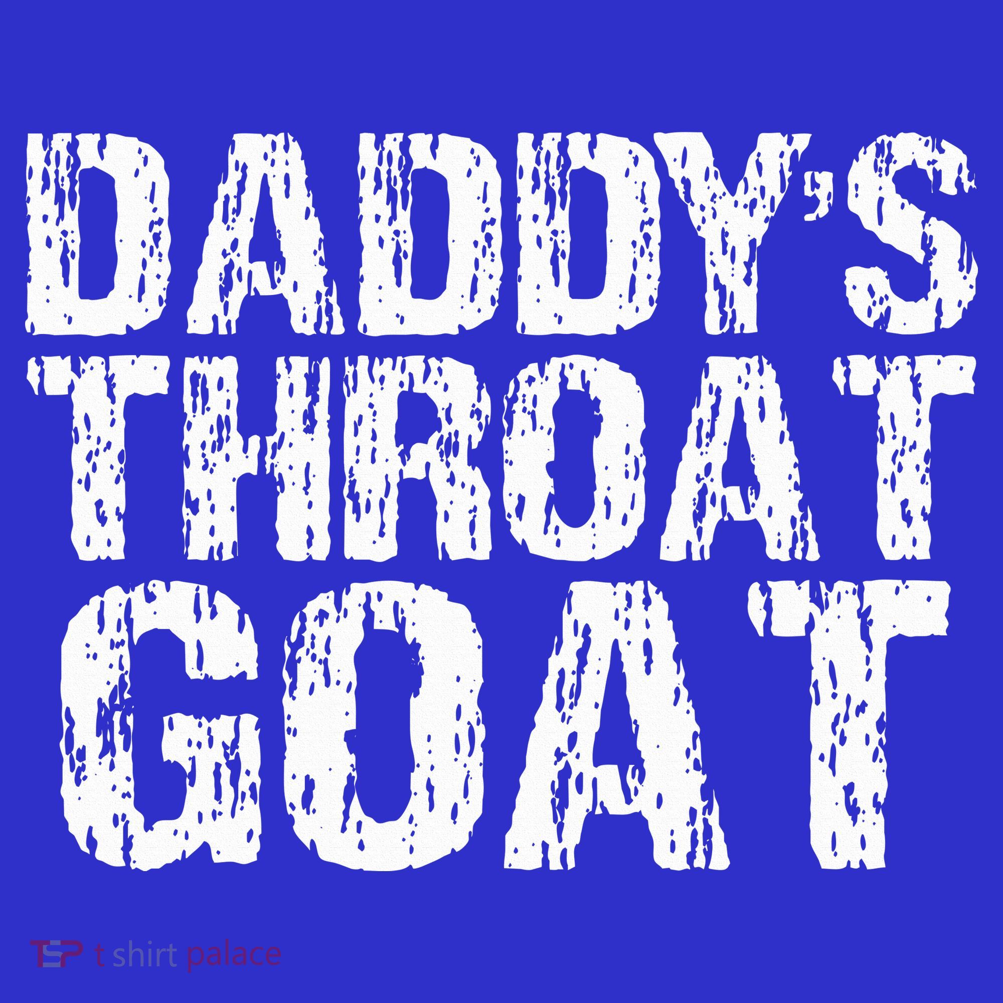 Daddys Throat Goat Coaster