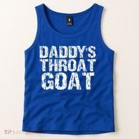 Daddys Throat Goat Tank Top thumb 2