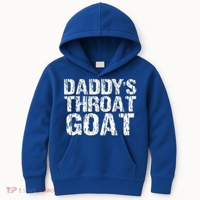 Daddys Throat Goat Kids Hoodie