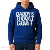 Daddys Throat Goat Kids Hoodie thumb 4