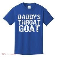 Daddys Throat Goat Kids T-Shirt thumb 0