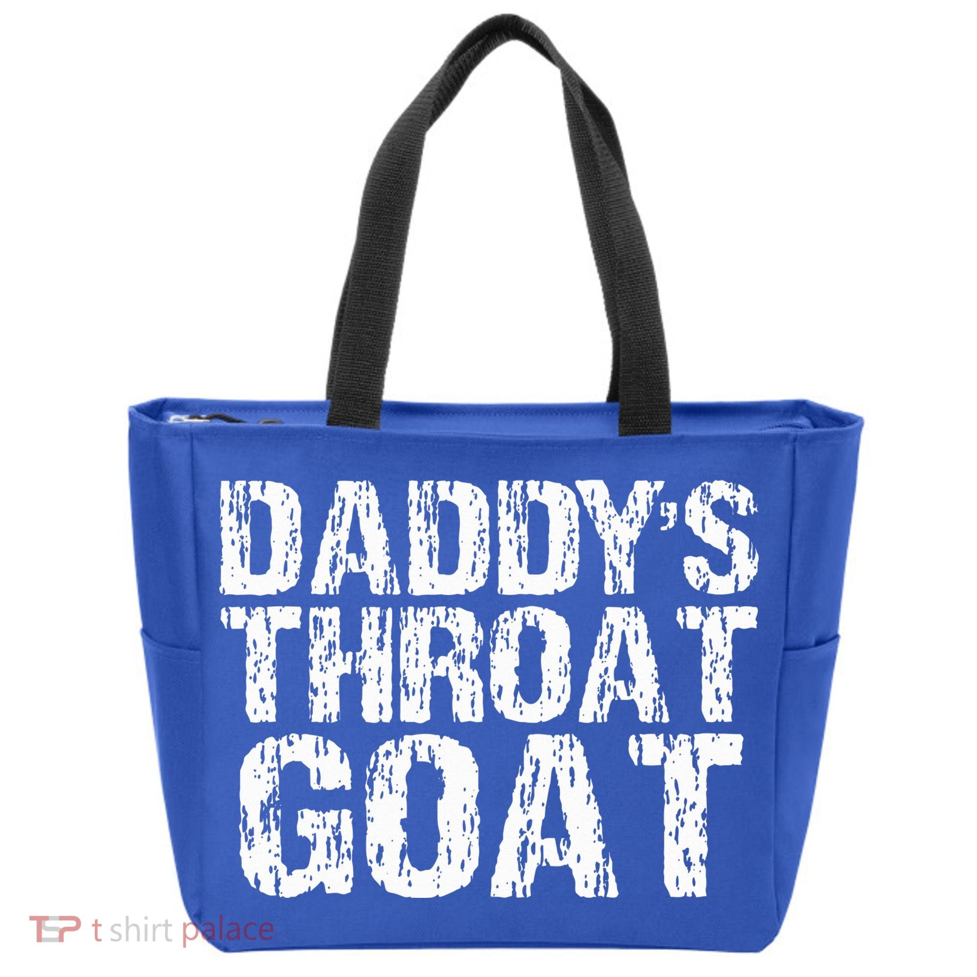 Daddys Throat Goat Tote Bag