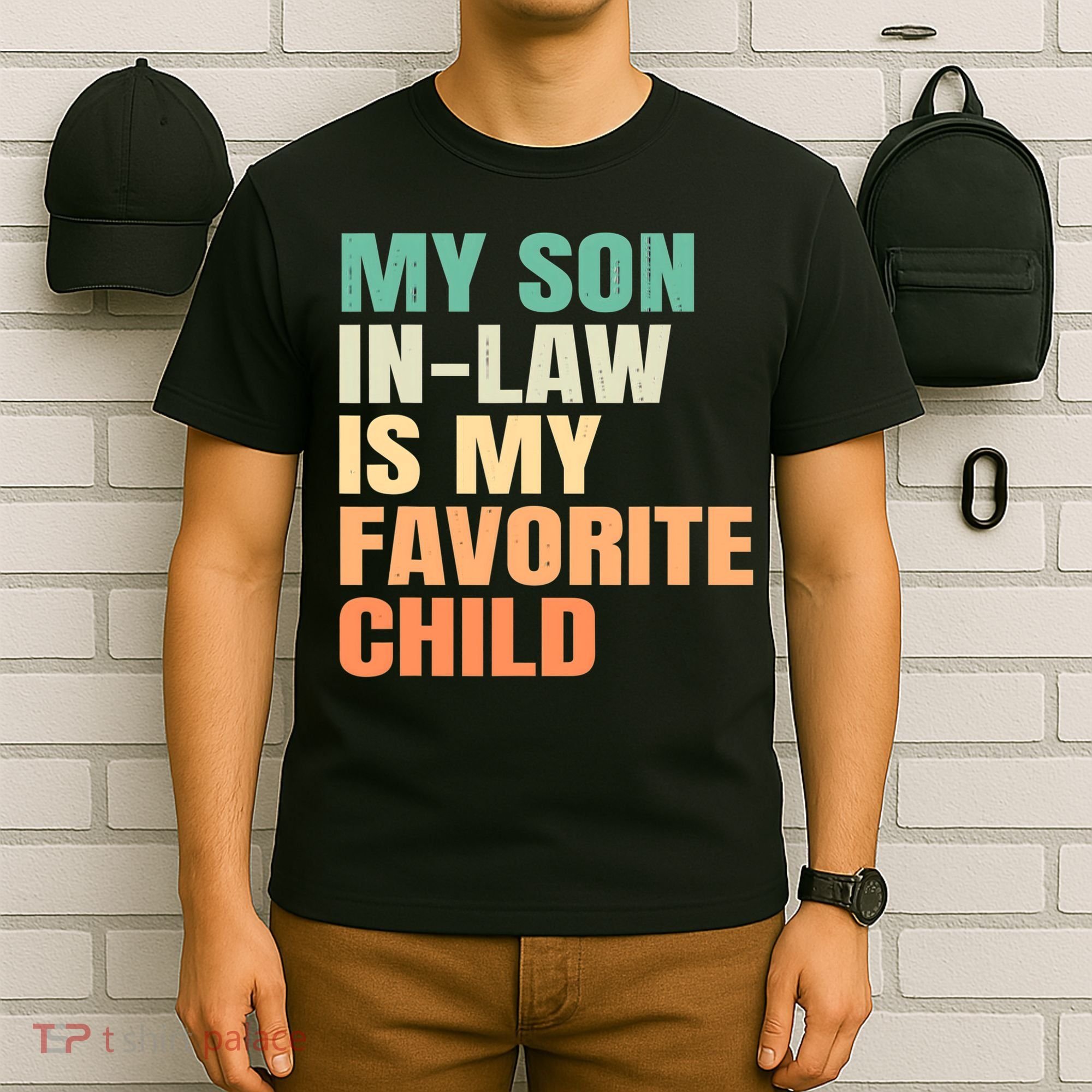retro My Son In Law Is My Favorite Child T-Shirt