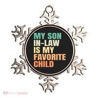 retro My Son In Law Is My Favorite Child Ornament thumb 0