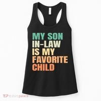 retro My Son In Law Is My Favorite Child Women's Tank Top thumb 0