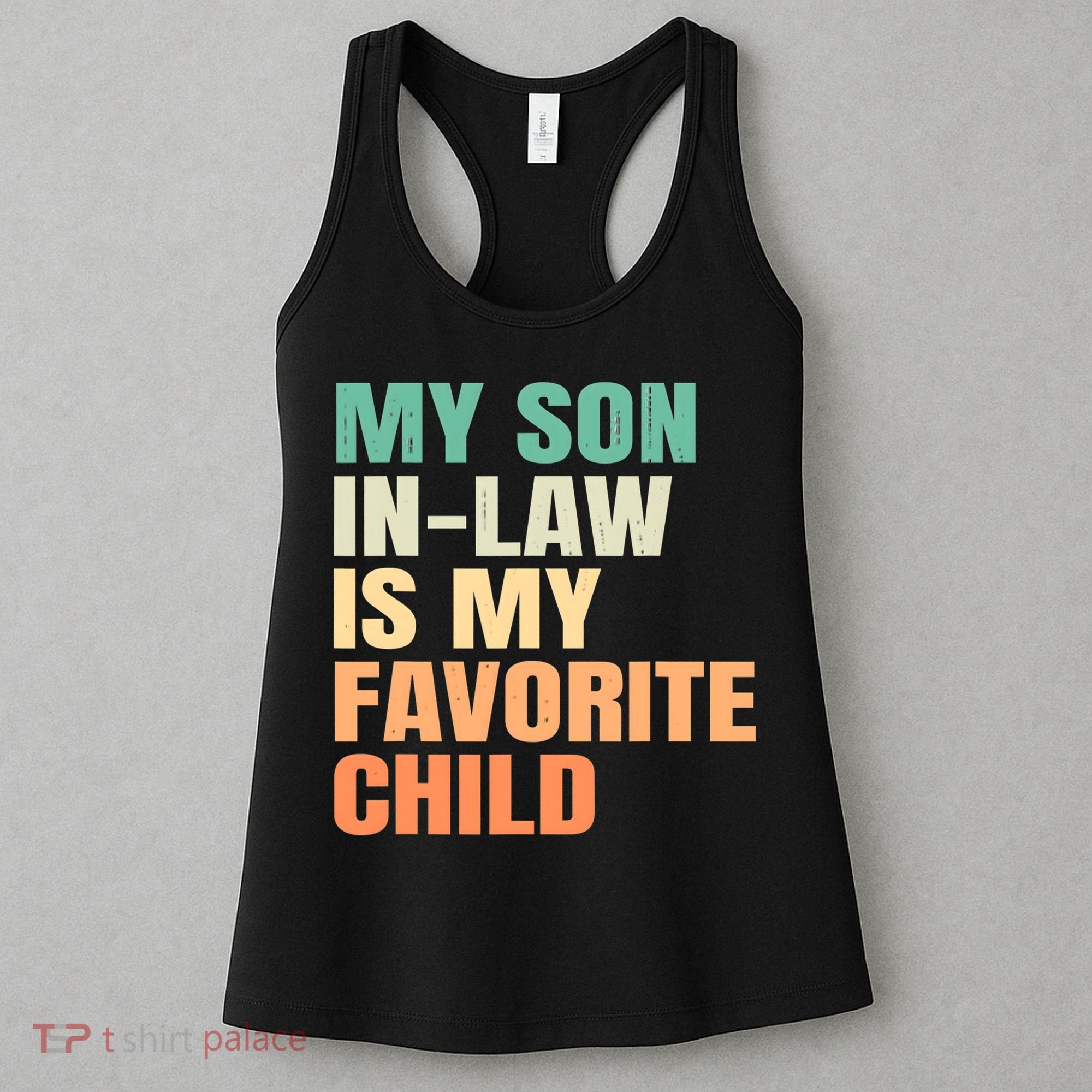 retro My Son In Law Is My Favorite Child Women's Tank Top