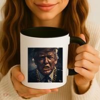 Donald Trump Gold Grillz Coffee Mug thumb 3