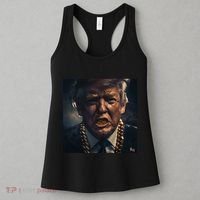 Donald Trump Gold Grillz Women's Tank Top thumb 3