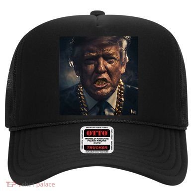 Donald Trump Gold Grillz Hat