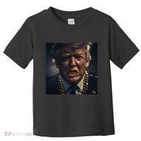 Donald Trump Gold Grillz Toddler T-Shirt thumb 0