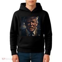 Donald Trump Gold Grillz Kids Hoodie thumb 4