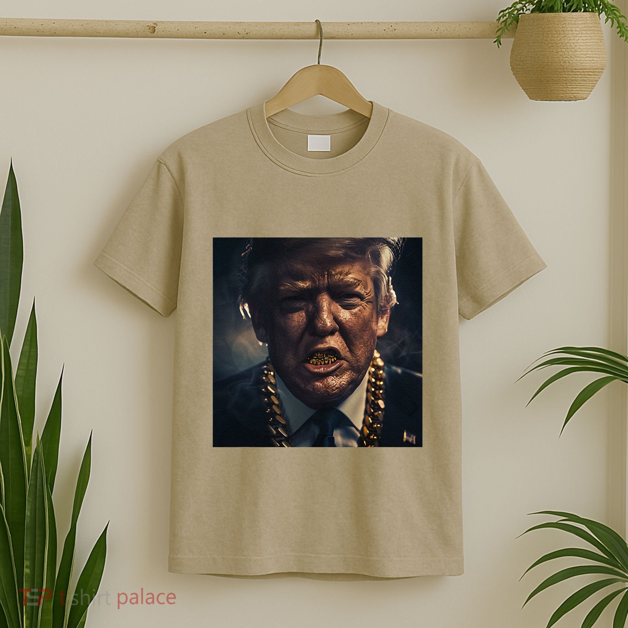 Donald Trump Gold Grillz T-Shirt