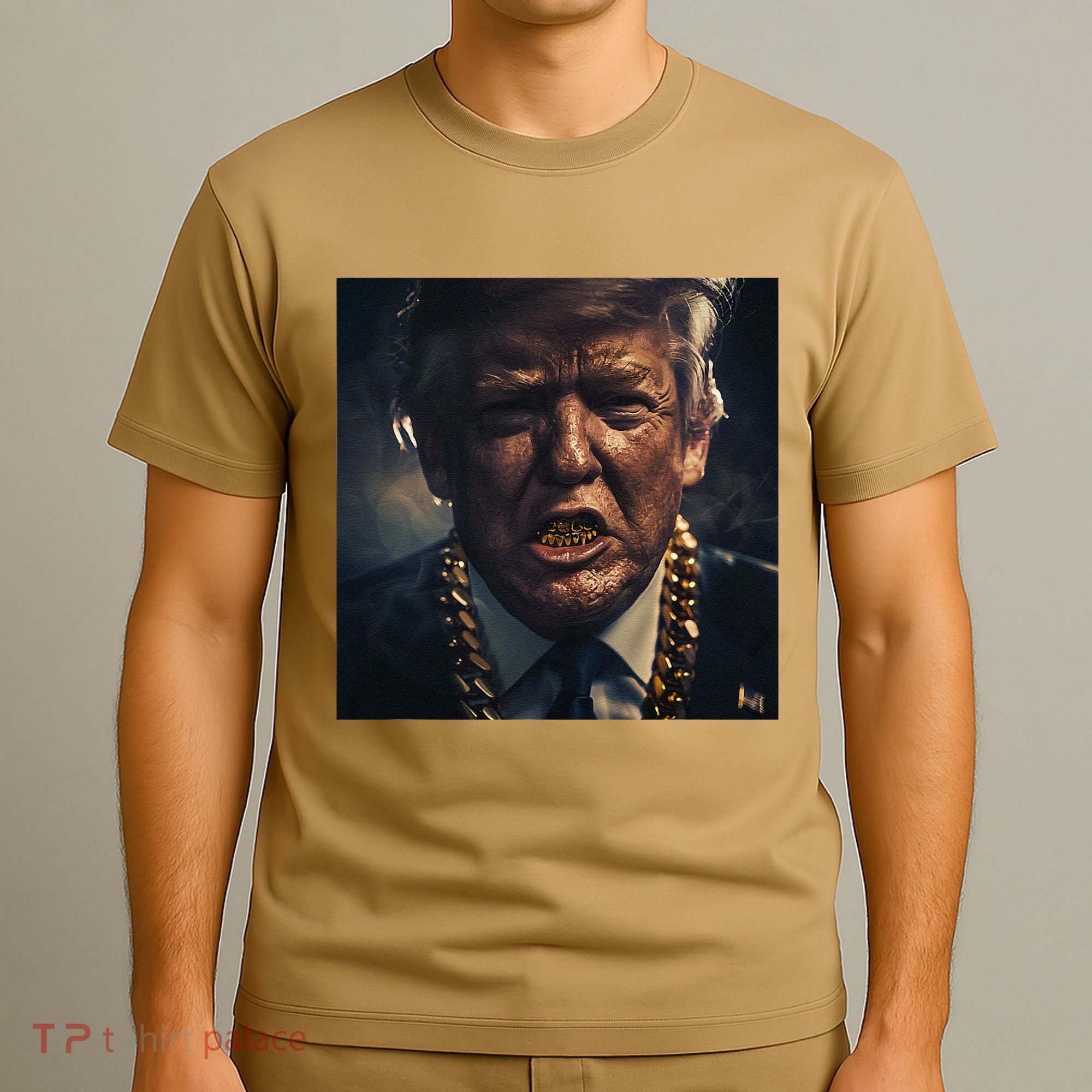 Donald Trump Gold Grillz T-Shirt