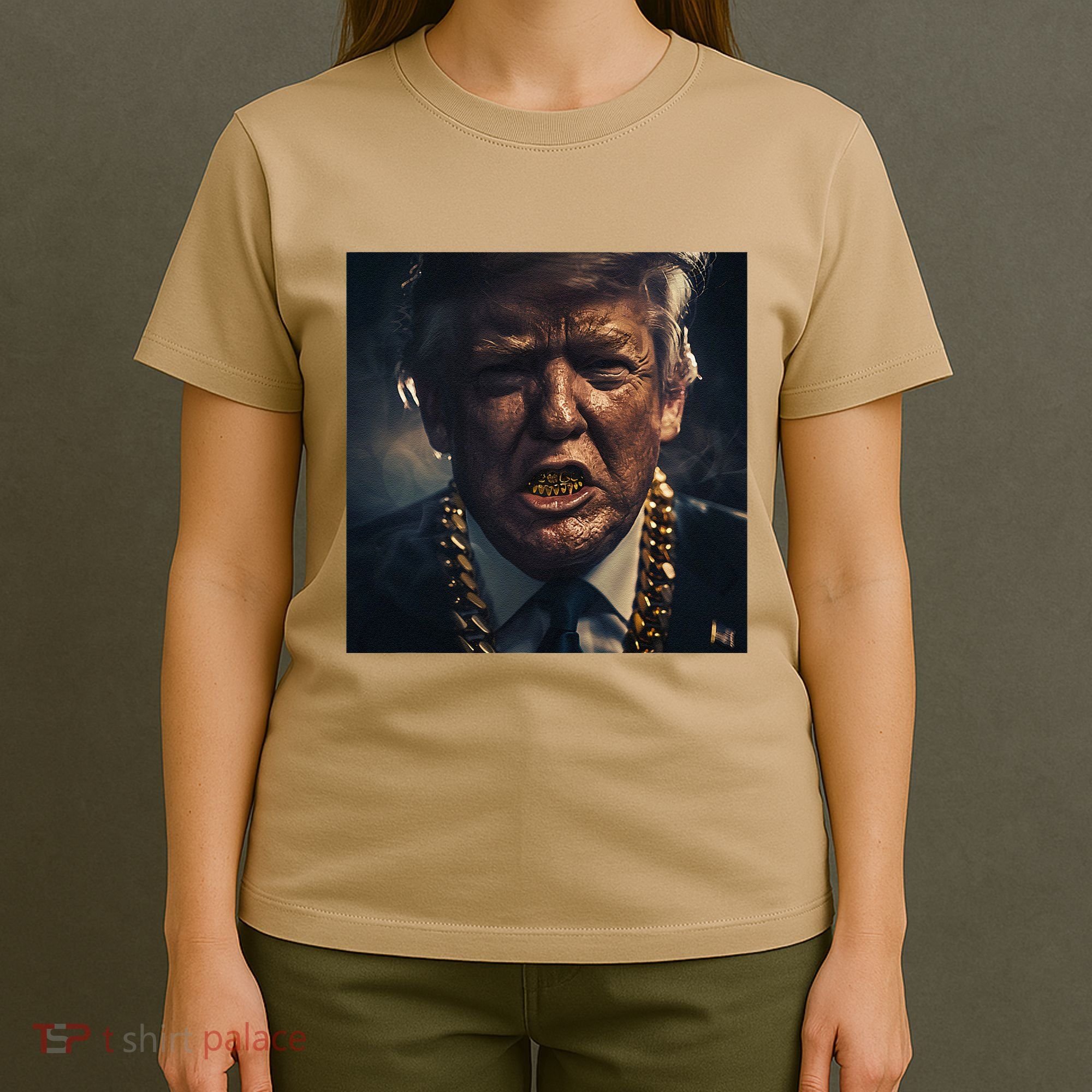 Donald Trump Gold Grillz T-Shirt