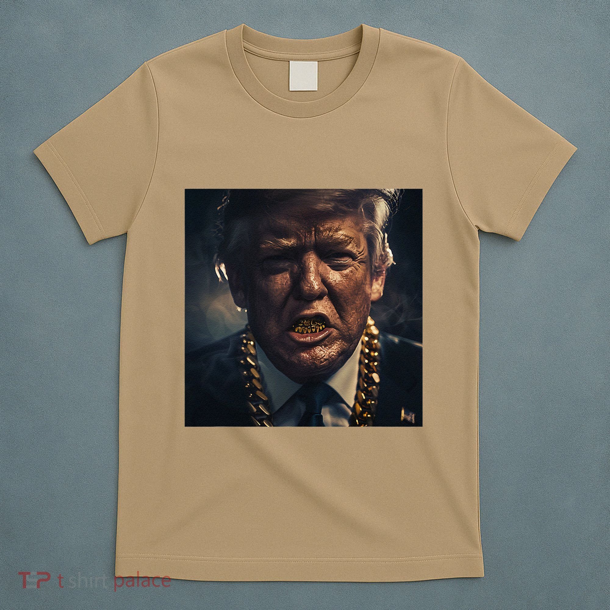 Donald Trump Gold Grillz T-Shirt