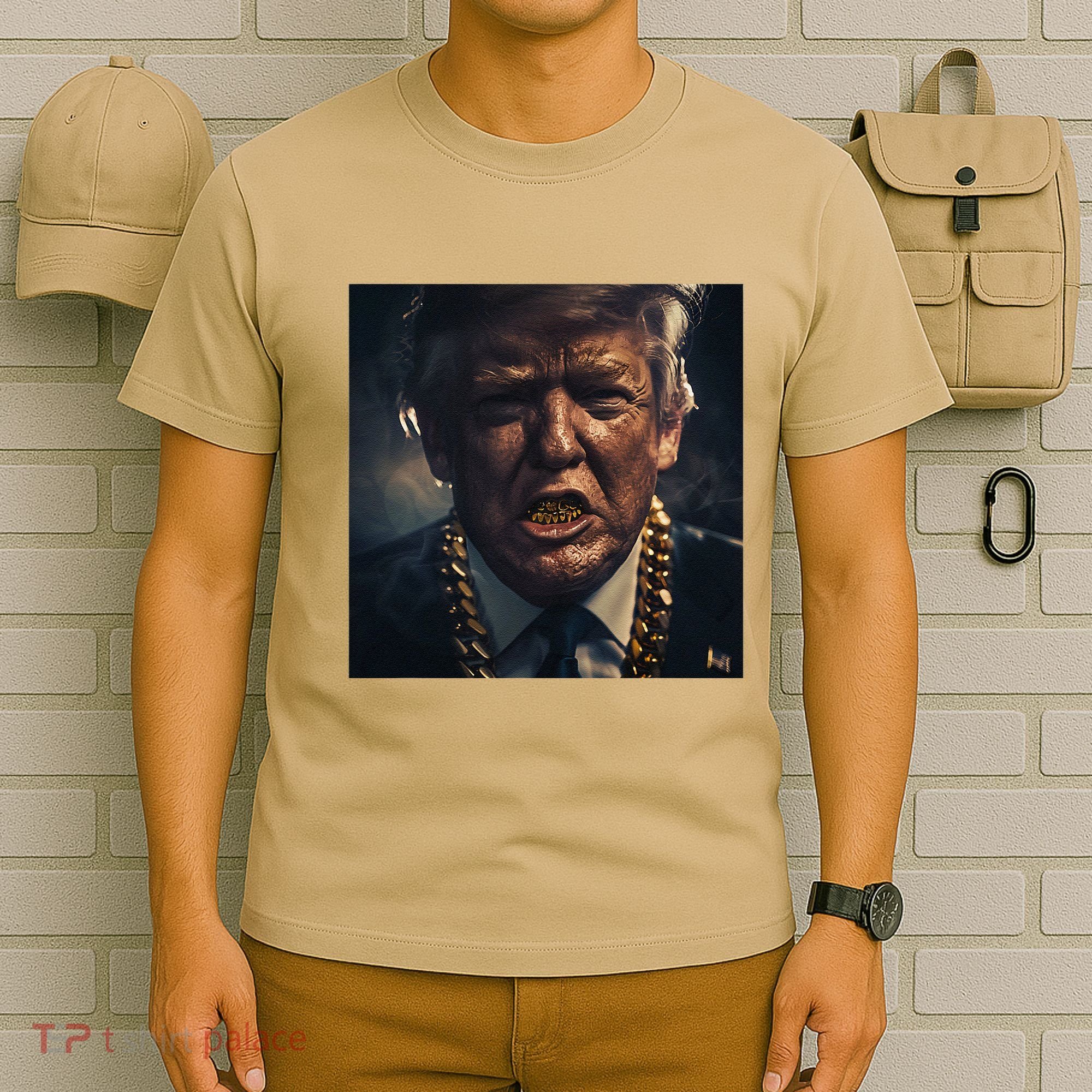 Donald Trump Gold Grillz T-Shirt
