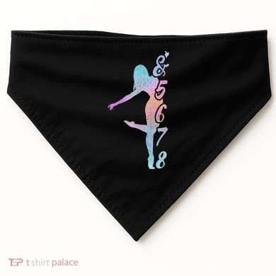 Dance Teacher Gift Dancer Lessons Dancing Instructor Gift USA-Made Doggie Bandana