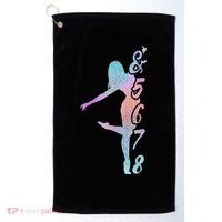 Dance Teacher Gift Dancer Lessons Dancing Instructor Gift Golf Towel thumb 0