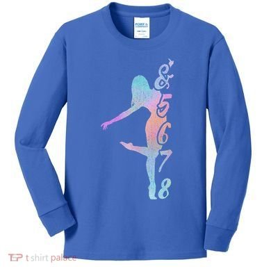 Dance Teacher Gift Dancer Lessons Dancing Instructor Gift Kids Long Sleeve Shirt