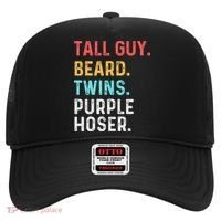 dude tall guy beard twins purple hoser Hat thumb 0
